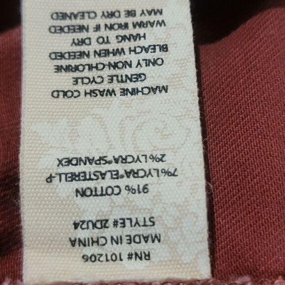 Soft Surroundings Jeans Womens 8 Ultimate High Rise Skinny Leopard - Picture 15 of 16